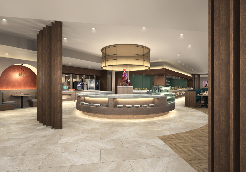 第一ホテル東京、「洞窟に灯る、美食の星」を新コンセプトにブッフェレストラン「エトワール」リニューアル