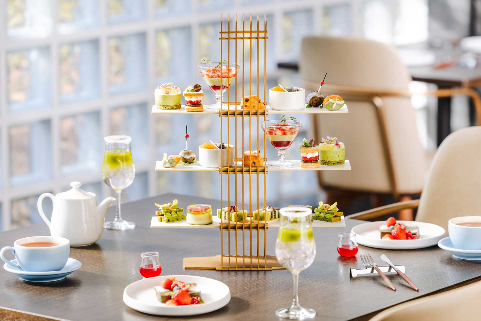 東京ベイ潮見プリンスホテル　「とろける抹茶アフタヌーンティー ～Velvet Matcha Afternoon Tea～」を販売