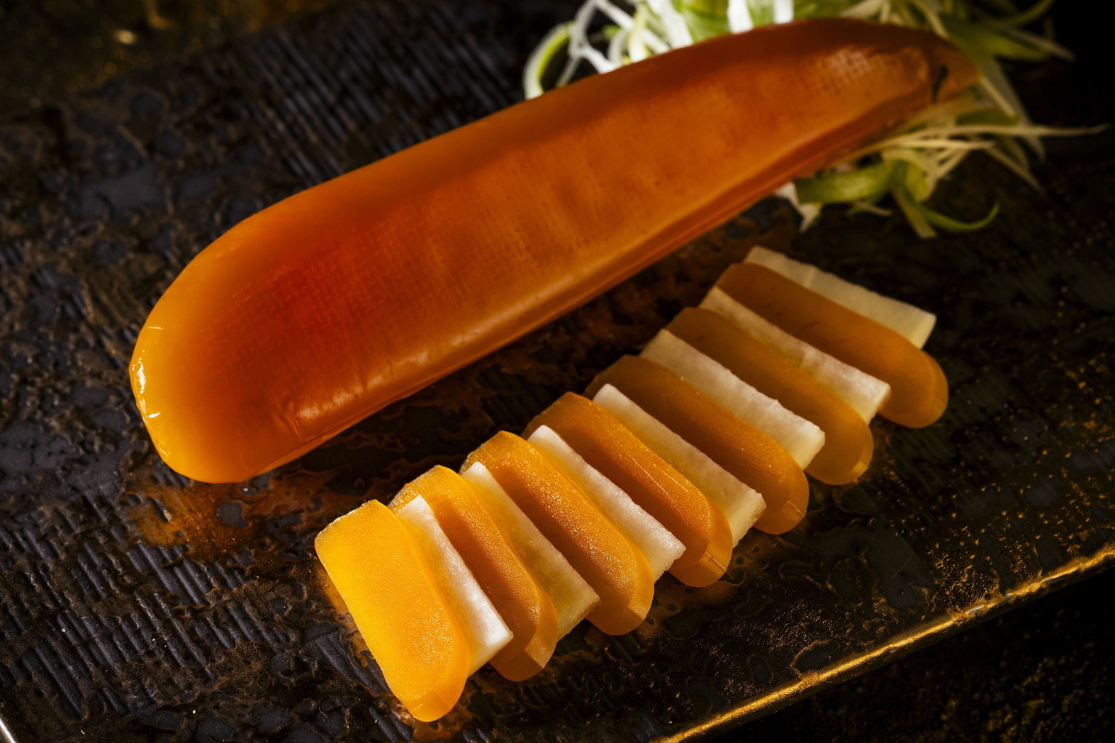 提供イメージ(スライス大根を挟んで)